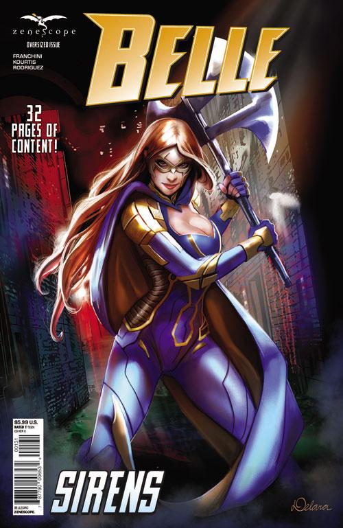 Belle Sirens Cover C Chris Delara